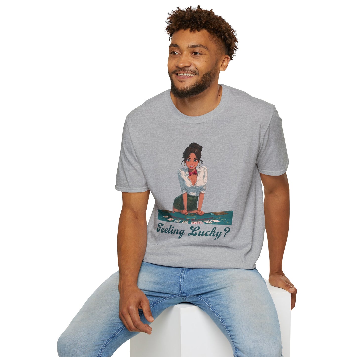 Feeling Lucky? | Casino Gambling T-Shirt