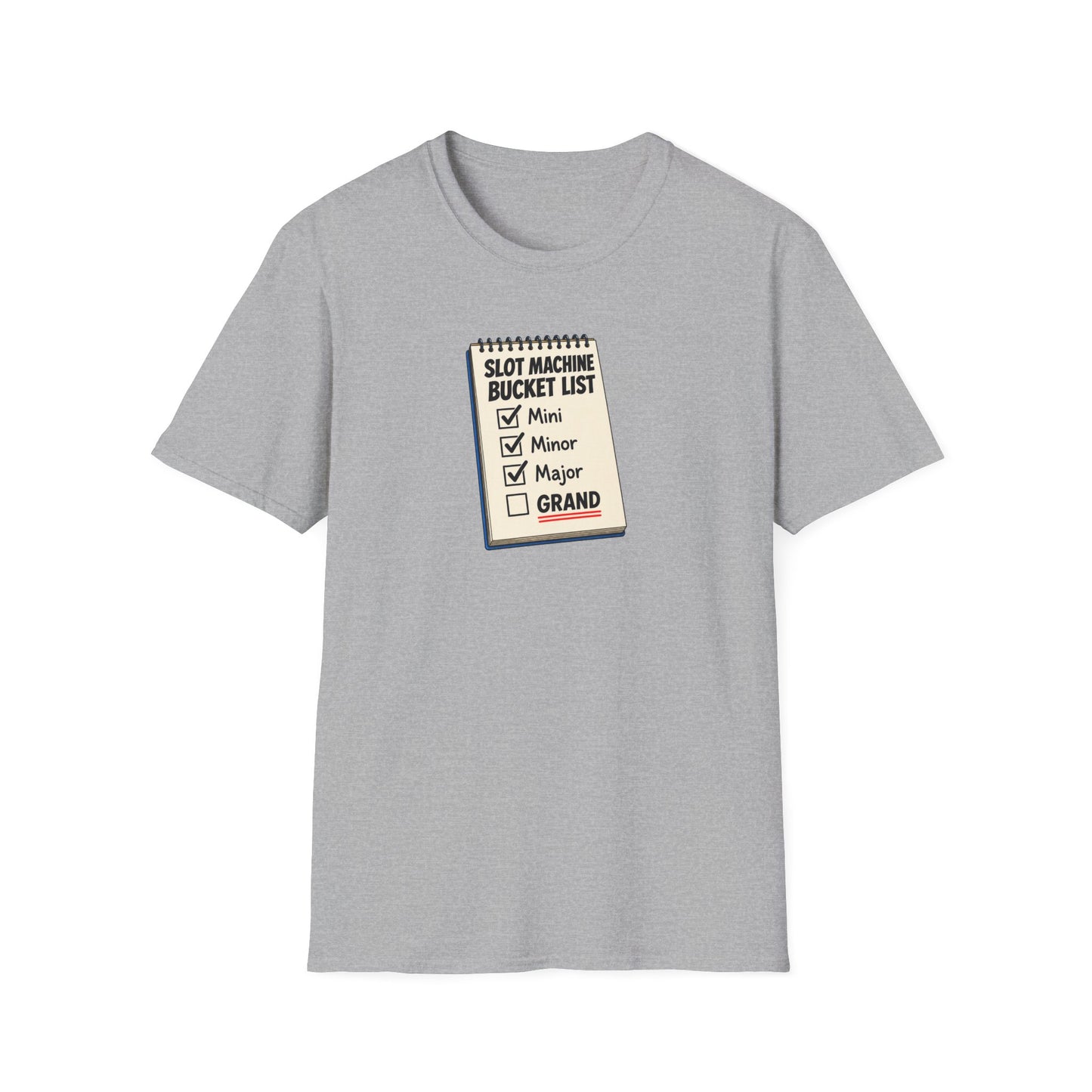 Slot Machine Bucket List T-Shirt