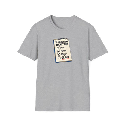 Slot Machine Bucket List T-Shirt