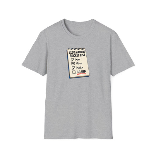 Slot Machine Bucket List T-Shirt