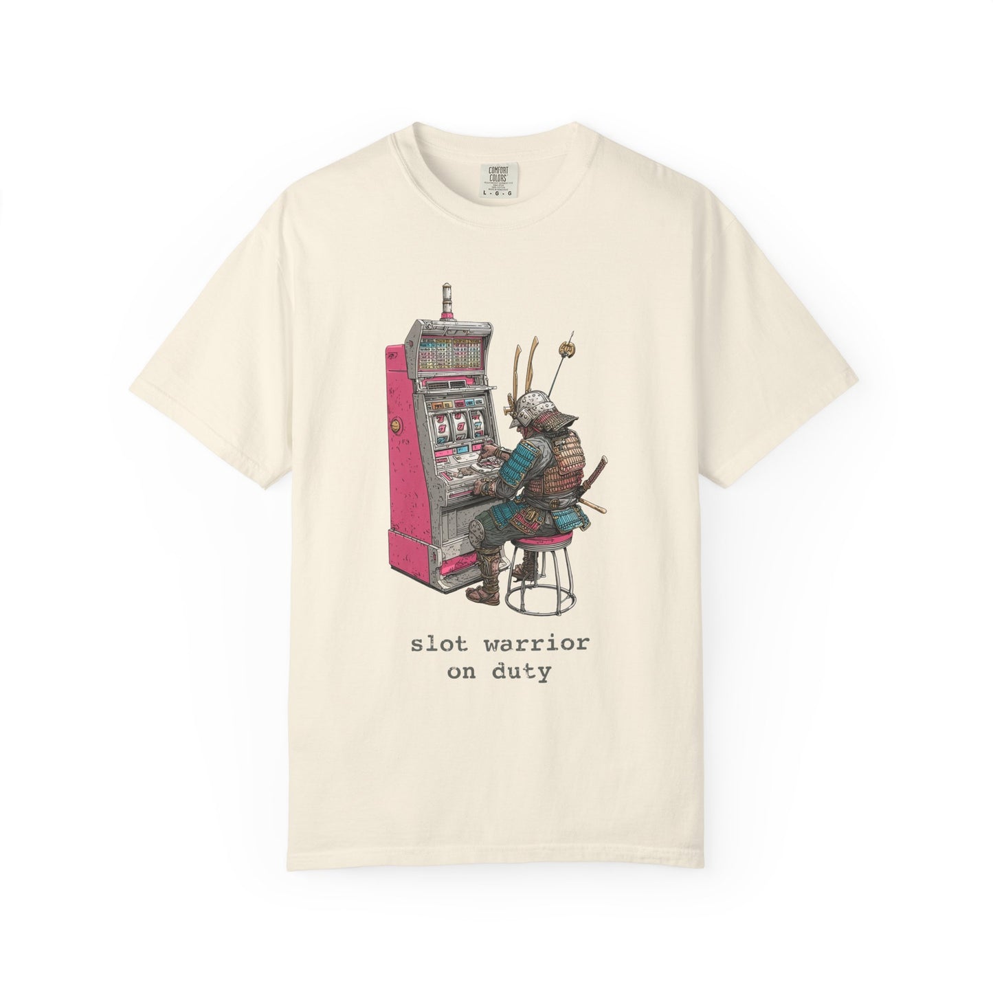 Slot Warrior On Duty Casino Gambling T-Shirt