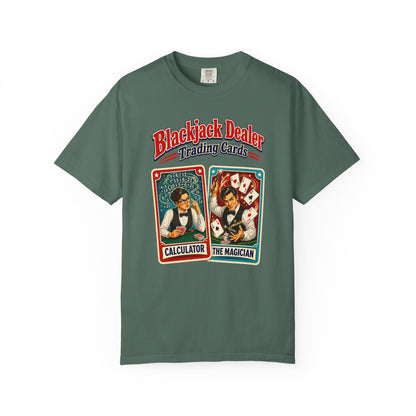 Blackjack Dealer Trading Cards - Calculator & The Magician