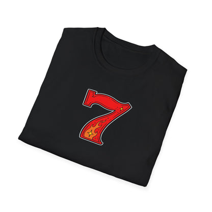 Lucky Number 7 | Casino Gambling T-Shirt