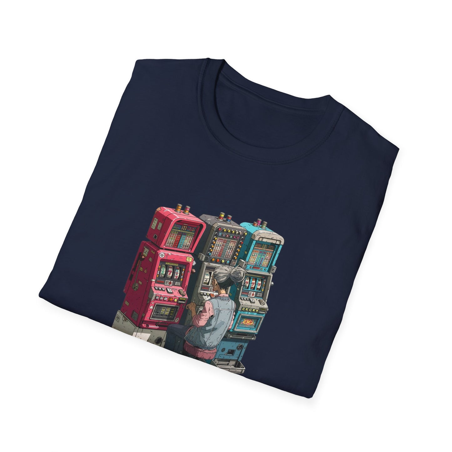 Grandma Playing Slots | Casino Gambling T-Shirt