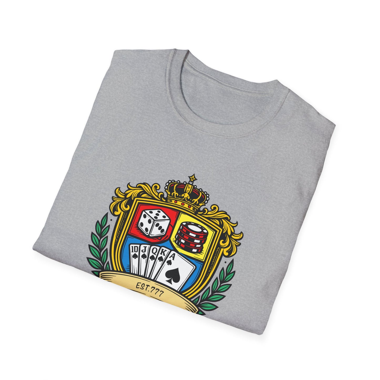 Gambler's Crest | Casino Gambling T-Shirt