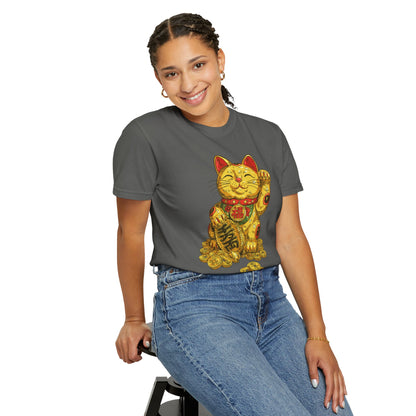 Lucky Maneki Neko Unisex Casino Gambling T-Shirt