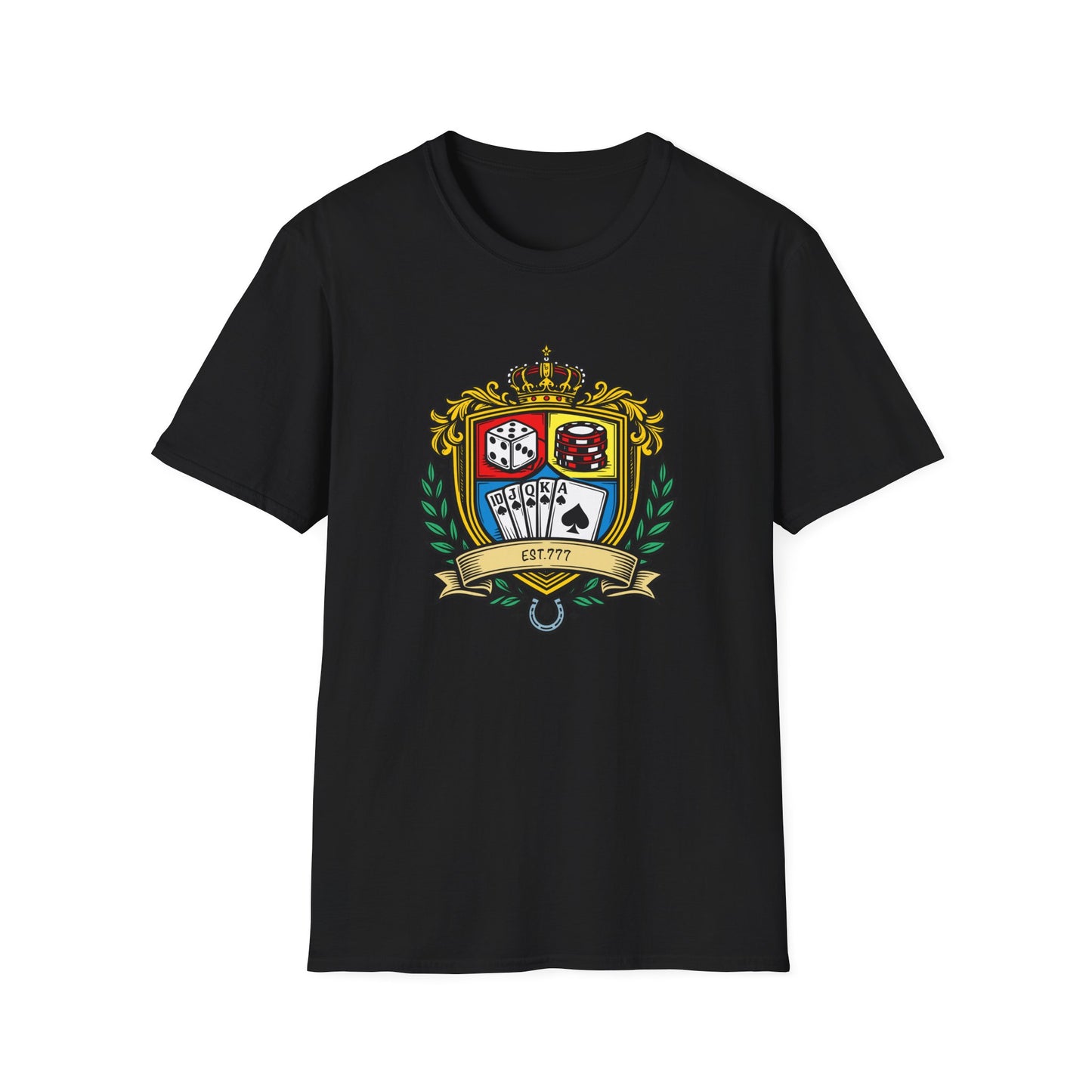 Gambler's Crest | Casino Gambling T-Shirt