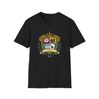 Gambler's Crest | Casino Gambling T-Shirt