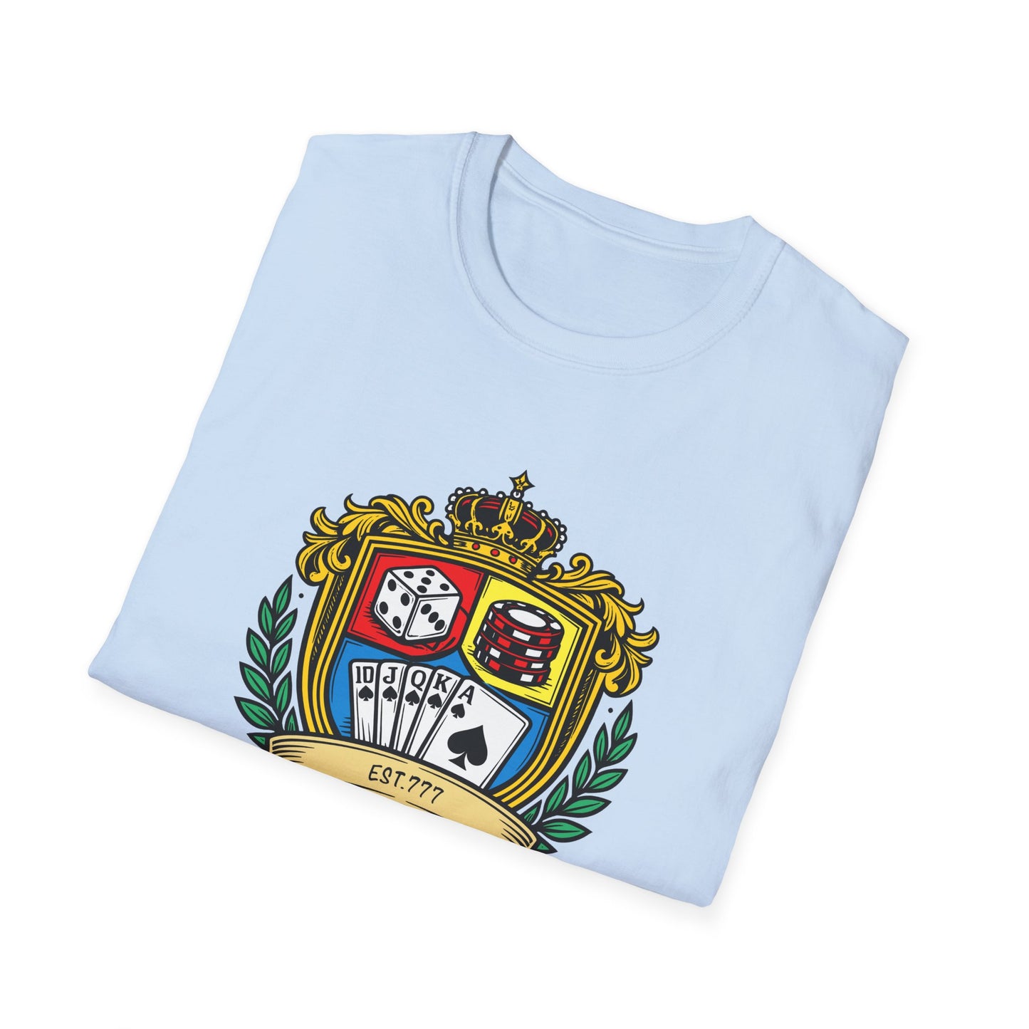 Gambler's Crest | Casino Gambling T-Shirt