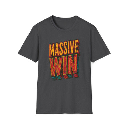 Massive Win Graphic Tee | Casino Gambling T-Shirt