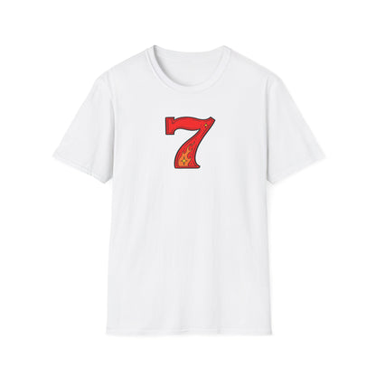 Lucky Number 7 | Casino Gambling T-Shirt