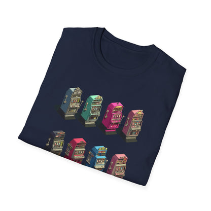 Retro Slot Machines | Casino Gambling T-Shirt