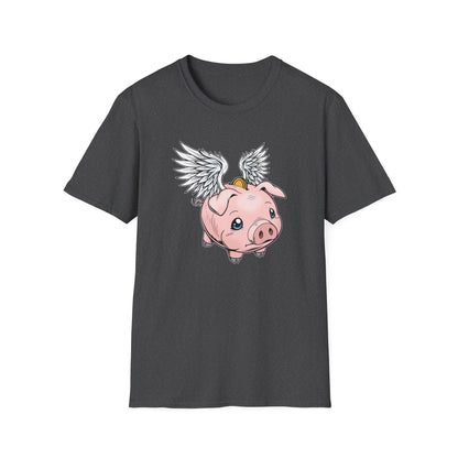 Flying Piggy Bank | Casino Gambling T-Shirt