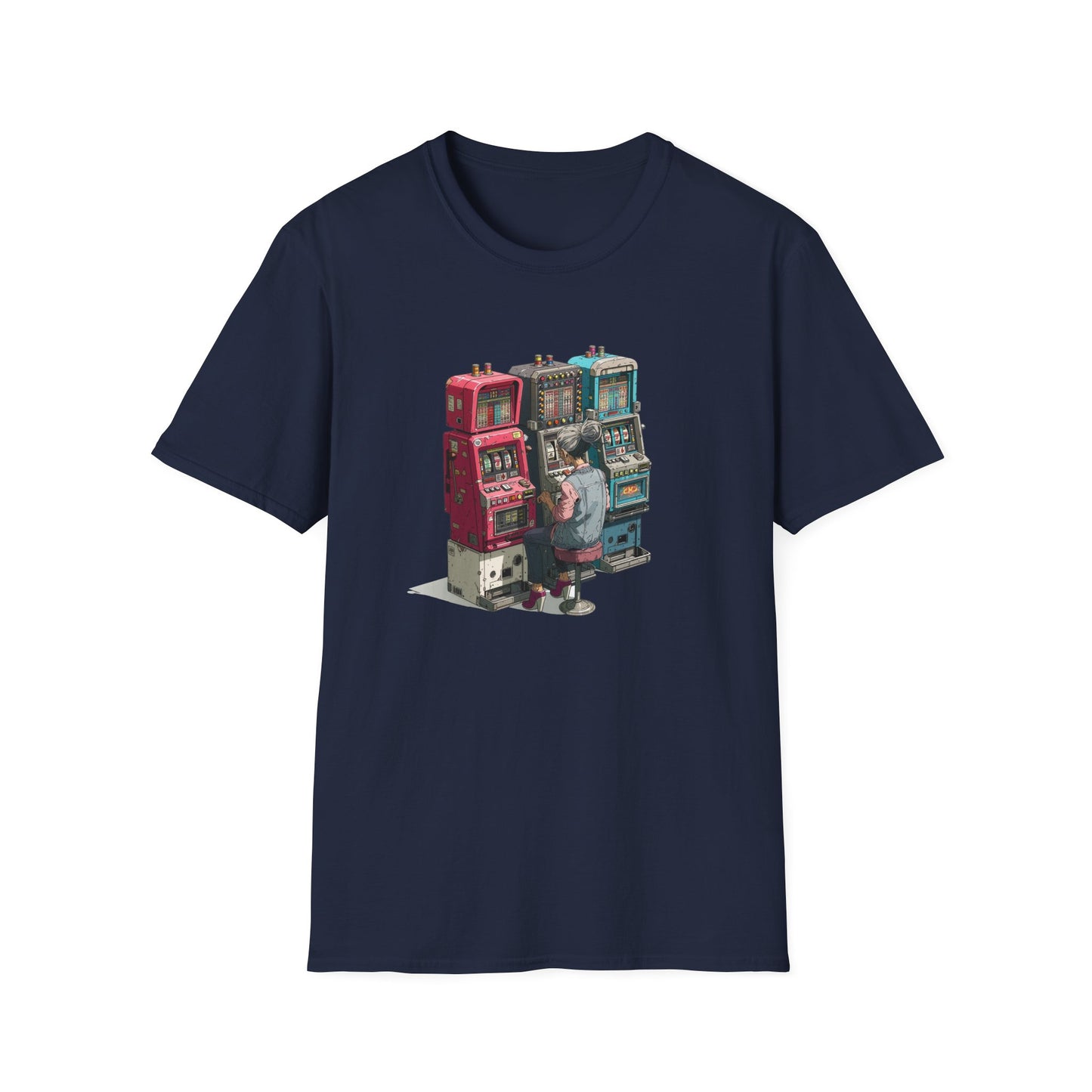 Grandma Playing Slots | Casino Gambling T-Shirt