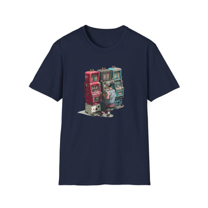 Grandma Playing Slots | Casino Gambling T-Shirt