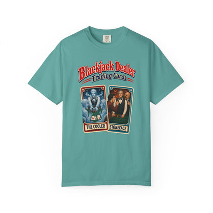Blackjack Dealer Trading Cards T-Shirt — The Cooler & Stoneface