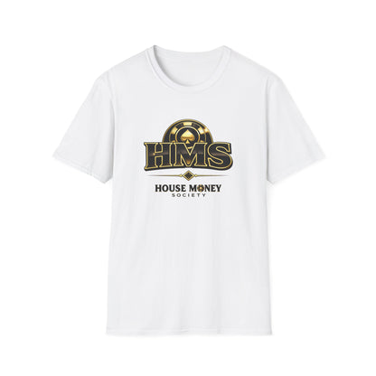 House Money Society Icon Graphic Tee | Casino Gambling T-Shirt