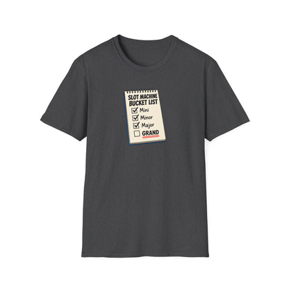 Slot Machine Bucket List T-Shirt
