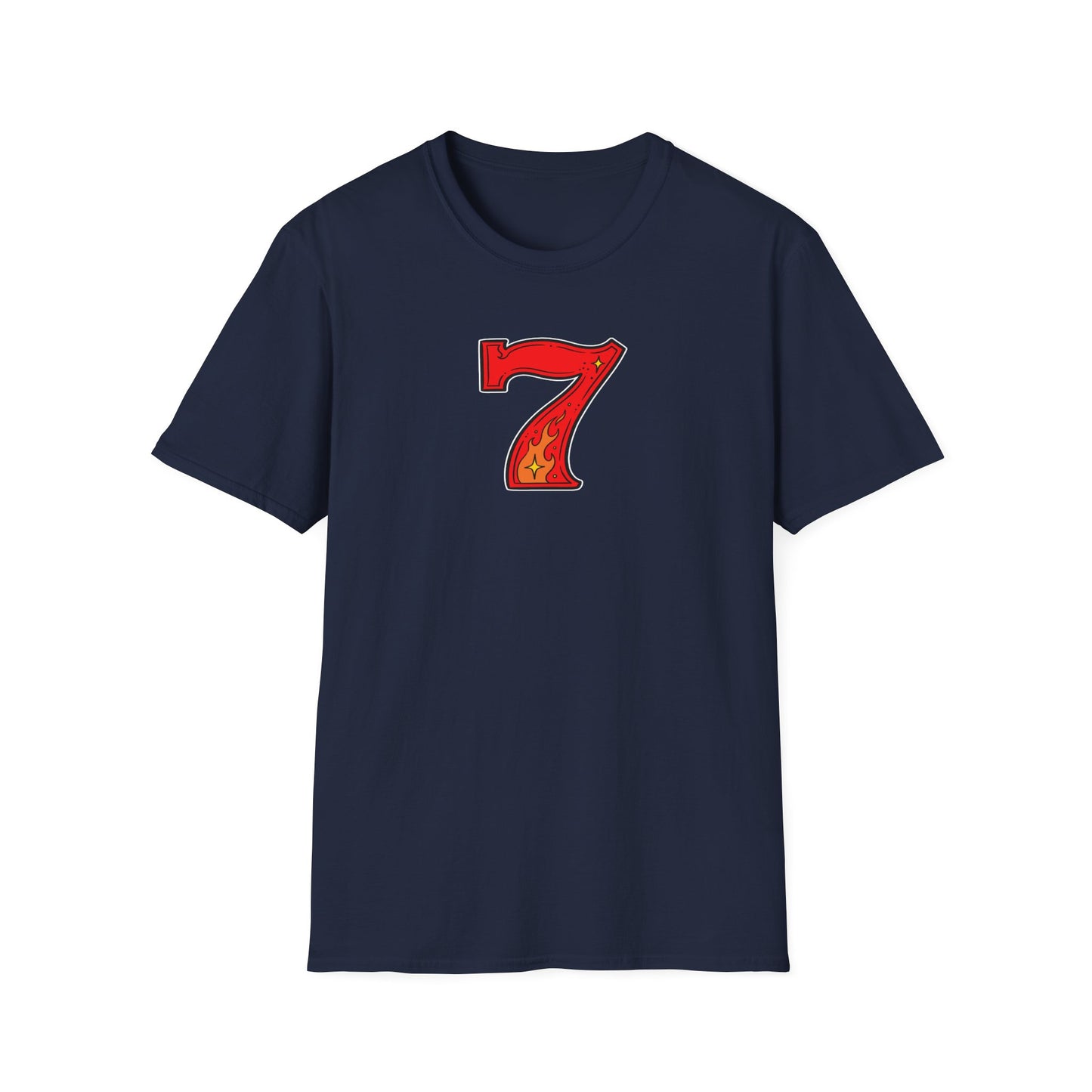 Lucky Number 7 | Casino Gambling T-Shirt