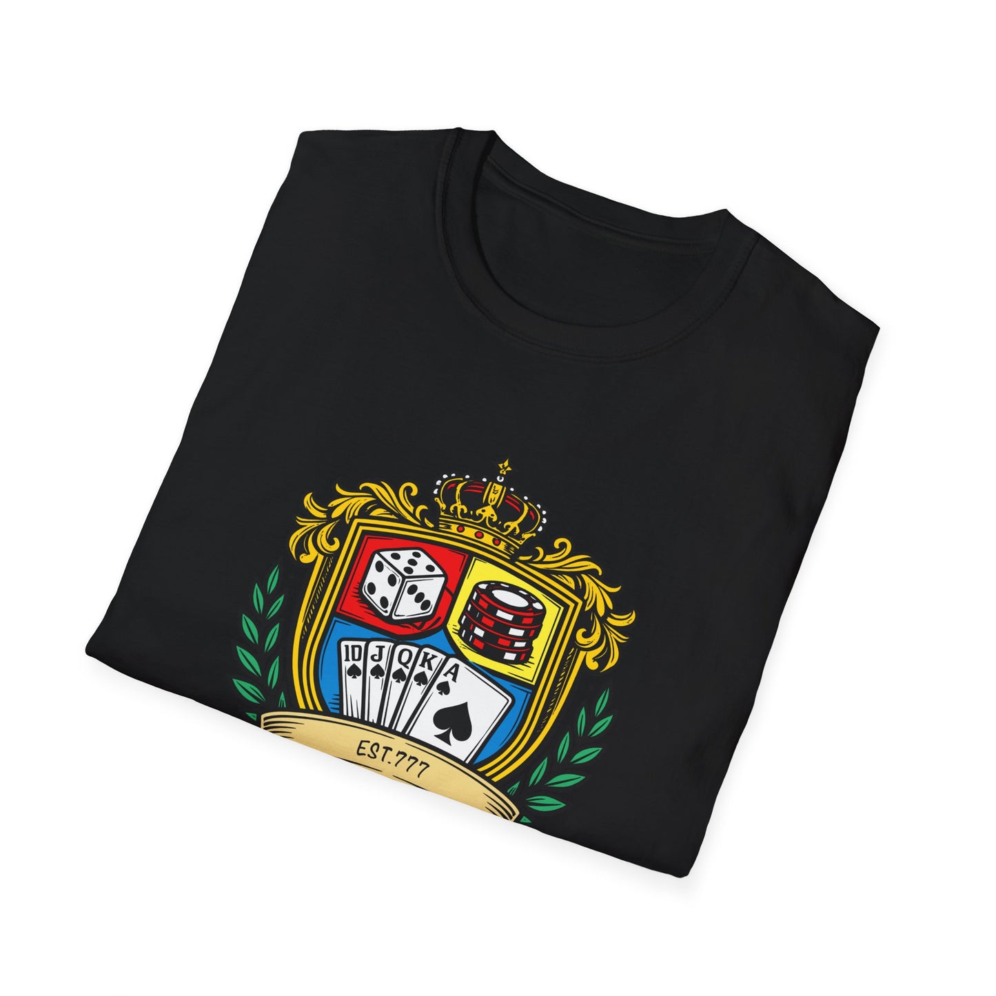 Gambler's Crest | Casino Gambling T-Shirt