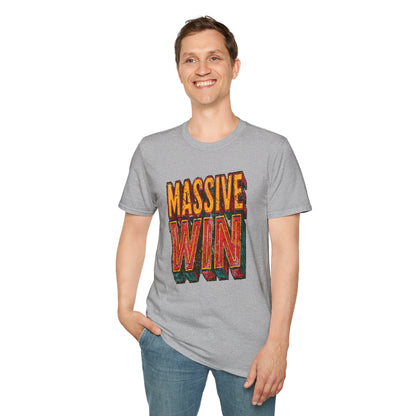 Massive Win Graphic Tee | Casino Gambling T-Shirt