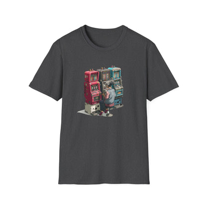 Grandma Playing Slots | Casino Gambling T-Shirt