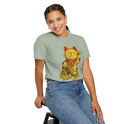 Lucky Maneki Neko Unisex Casino Gambling T-Shirt