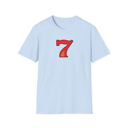 Lucky Number 7 | Casino Gambling T-Shirt