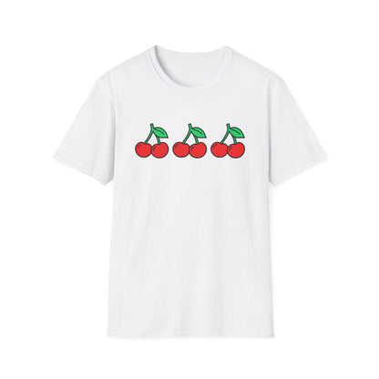 Jackpot Cherries Graphic Tee | Casino Gambling T-Shirt