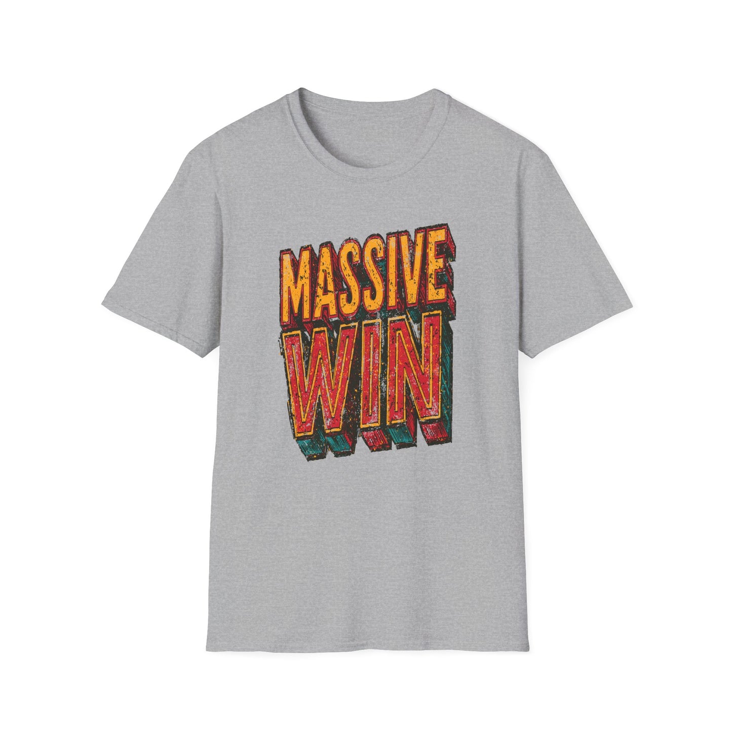 Massive Win Graphic Tee | Casino Gambling T-Shirt