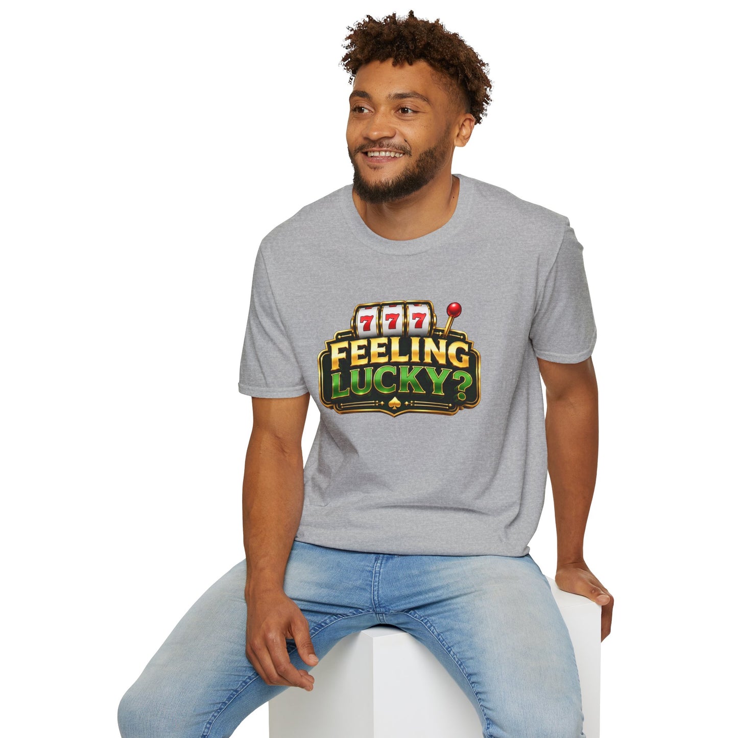 Feeling Lucky? | Casino Slots Gambling T-Shirt