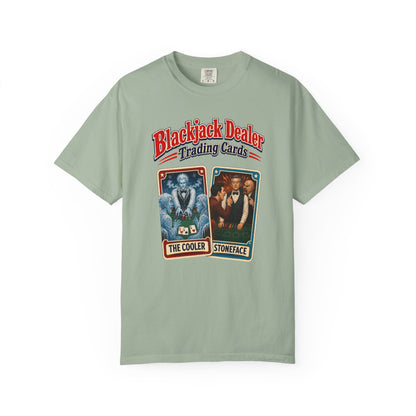 Blackjack Dealer Trading Cards T-Shirt — The Cooler & Stoneface