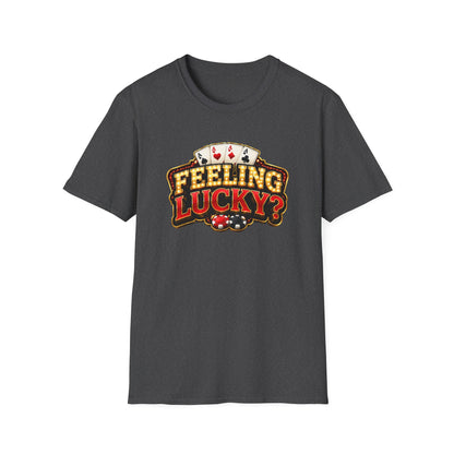 Feeling Lucky at the Tables | Casino Gambling T-Shirt