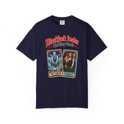 Blackjack Dealer Trading Cards T-Shirt — The Cooler & Stoneface